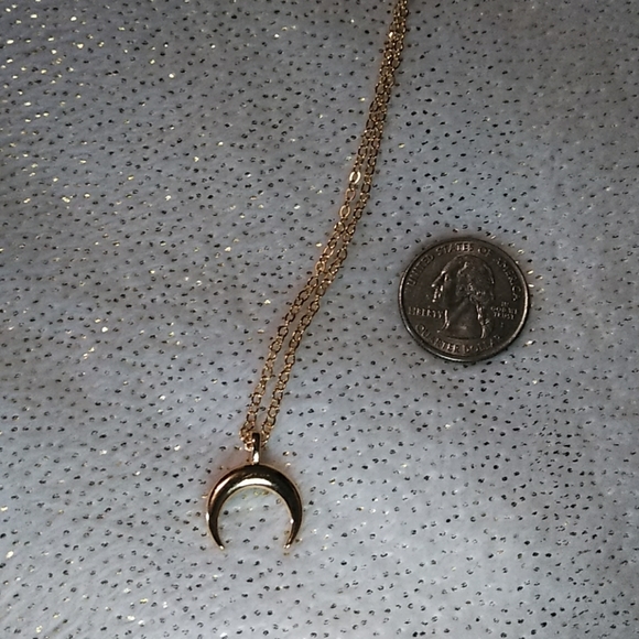 🌞📿NEW CHIC BOHEMIAN CRESCENT NECKLACE - Picture 6 of 6